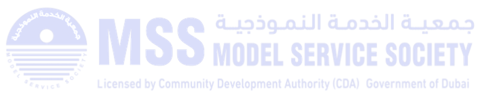 Model Service Society, licensed by the Community Development Authority, Government of Dubai
